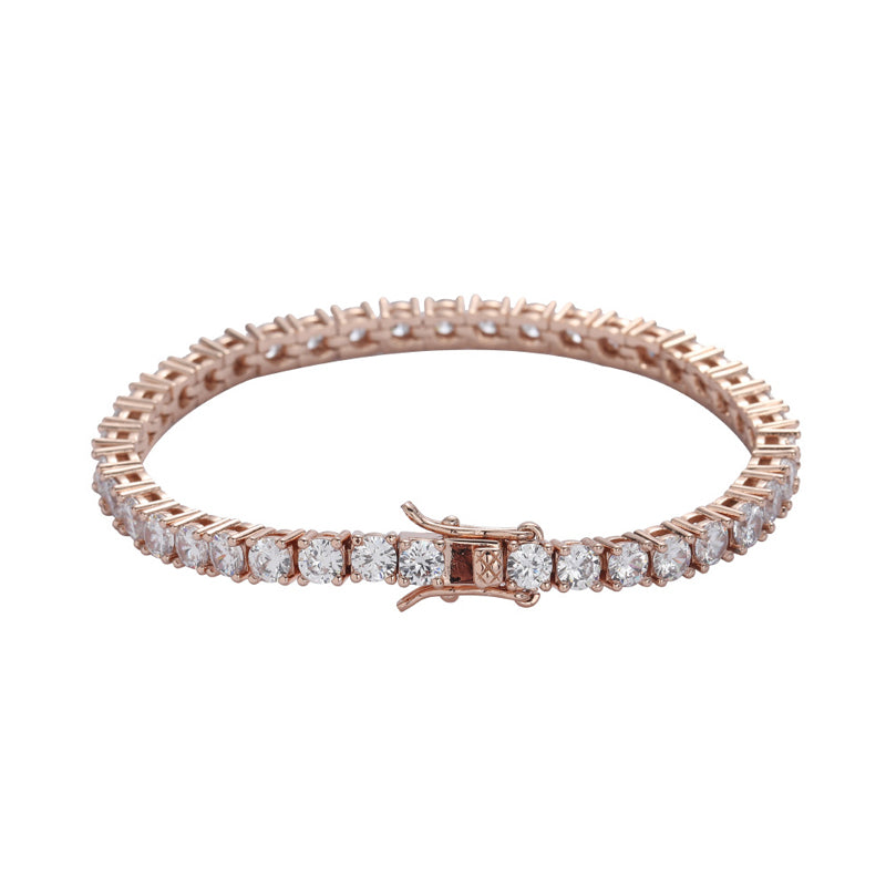 Electroplated Zircon Bracelet for Women