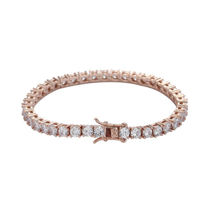 Electroplated Zircon Bracelet for Women