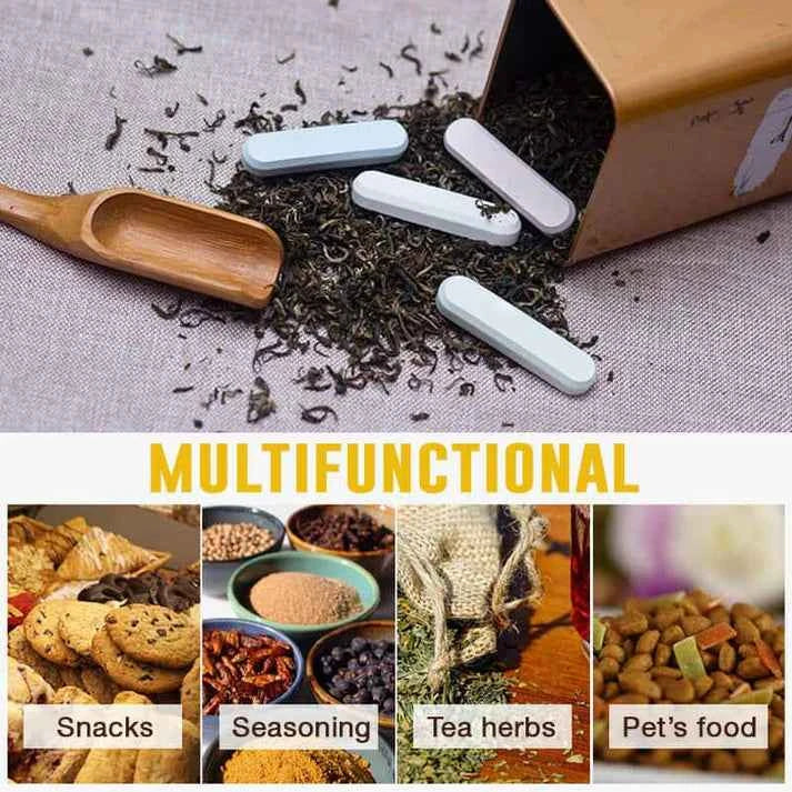 🏡Diatomite Moisture-Proof & Deodorizing Tablet – Absorbs Moisture, Prevents Mold, Freshens Air for Closet, Shoe Rack & Bathroom