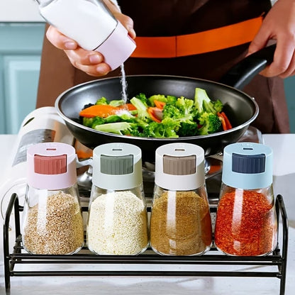 Press & Measure Dispenser Bottle | Perfect Portion Every Time！