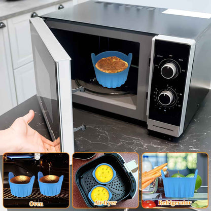 Non-Stick Baking Molds for Air Fryers and Steaming
