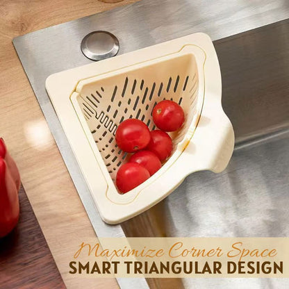 Magnetic Triangular Draining Filter Basket