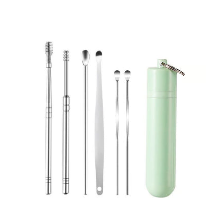 Set Ear Wax Removal Tool Set with Storage Tube