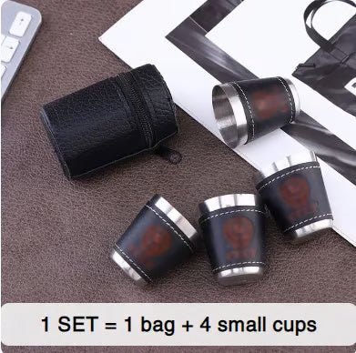 Portable Mini Stainless Steel Camping Wine/Coffee Cup