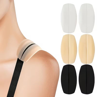 Silicone Pads for Bra Straps, Non-Slip, Pressure-Reducing
