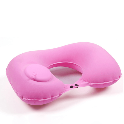 Press Type Inflatable U-shaped Pillow