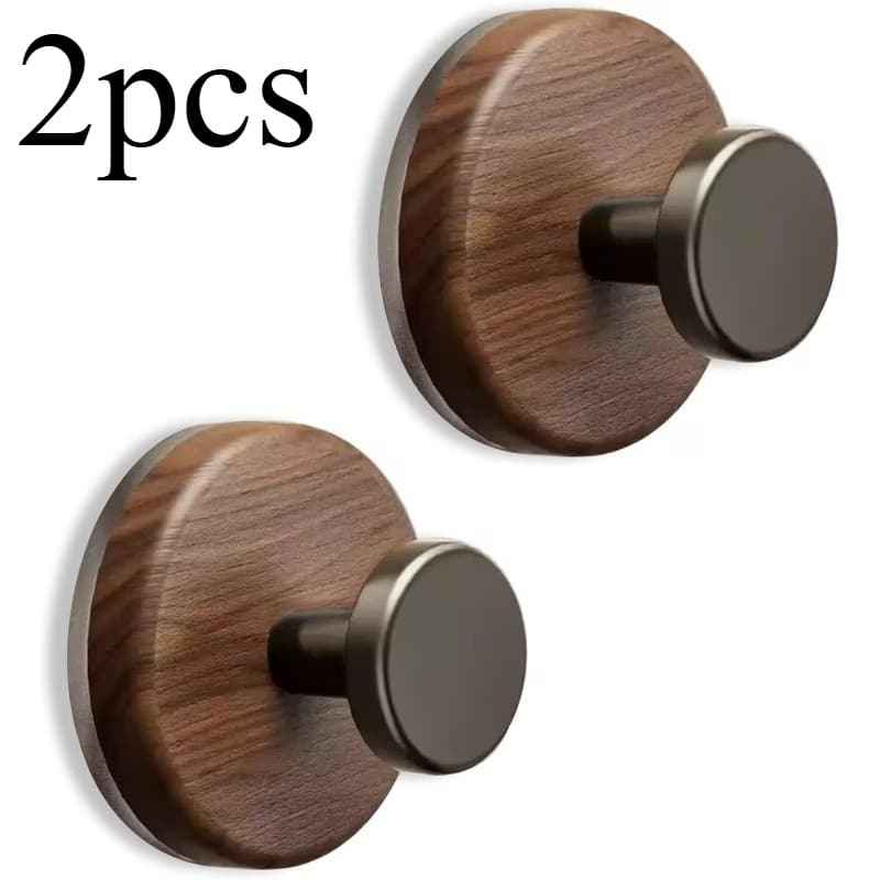 Wooden Suction Hook｜Easy Install, No Damage