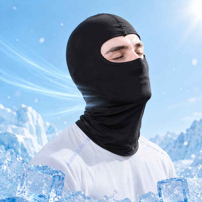 🛵 Beat the Heat! Cooling Face Mask for Riding, Work & Daily Use