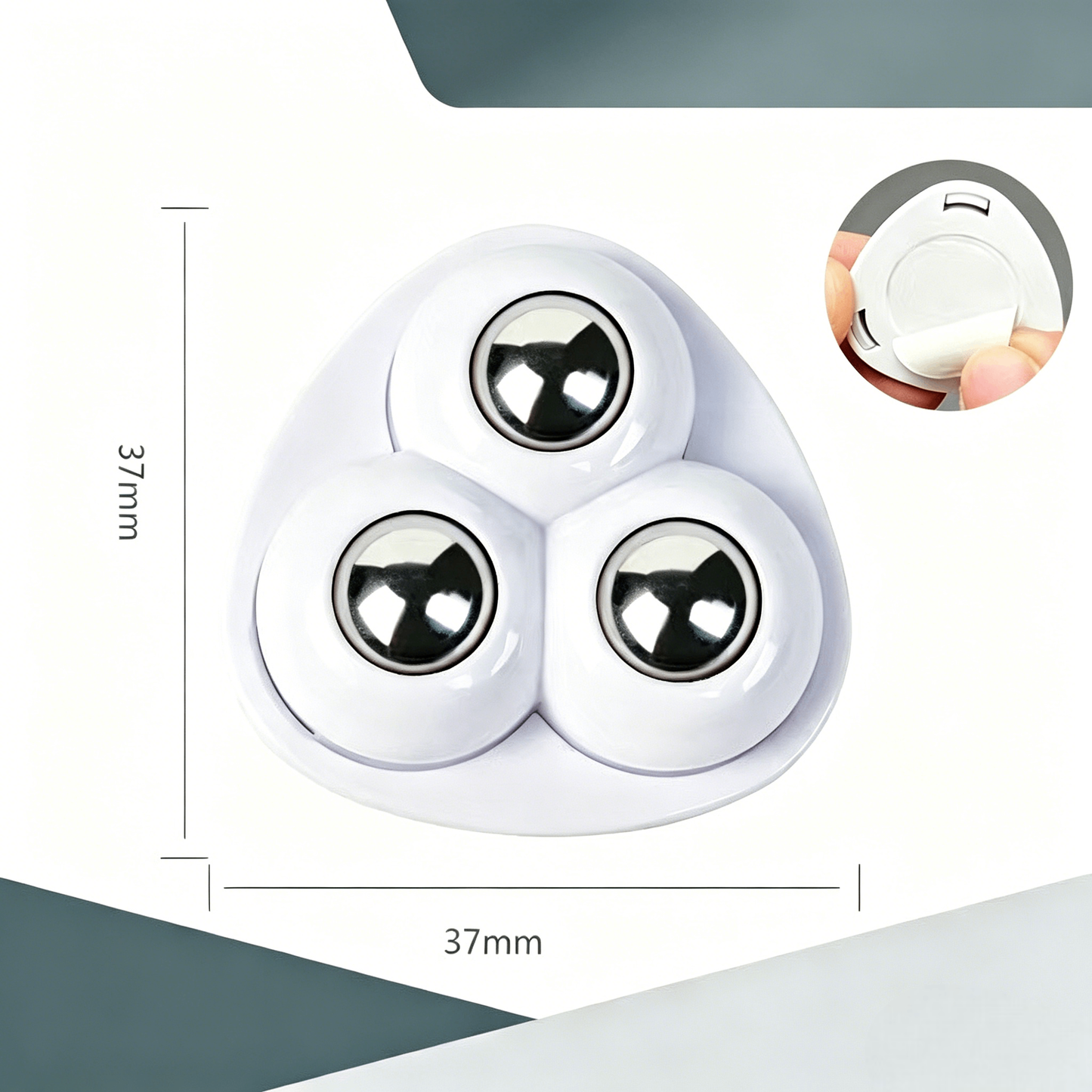 Mini Swivel Wheels – 360° Silent Rotation, Heavy Duty