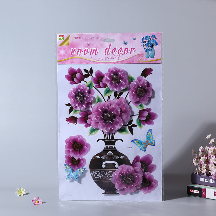 3D Flower Decorative Stickers