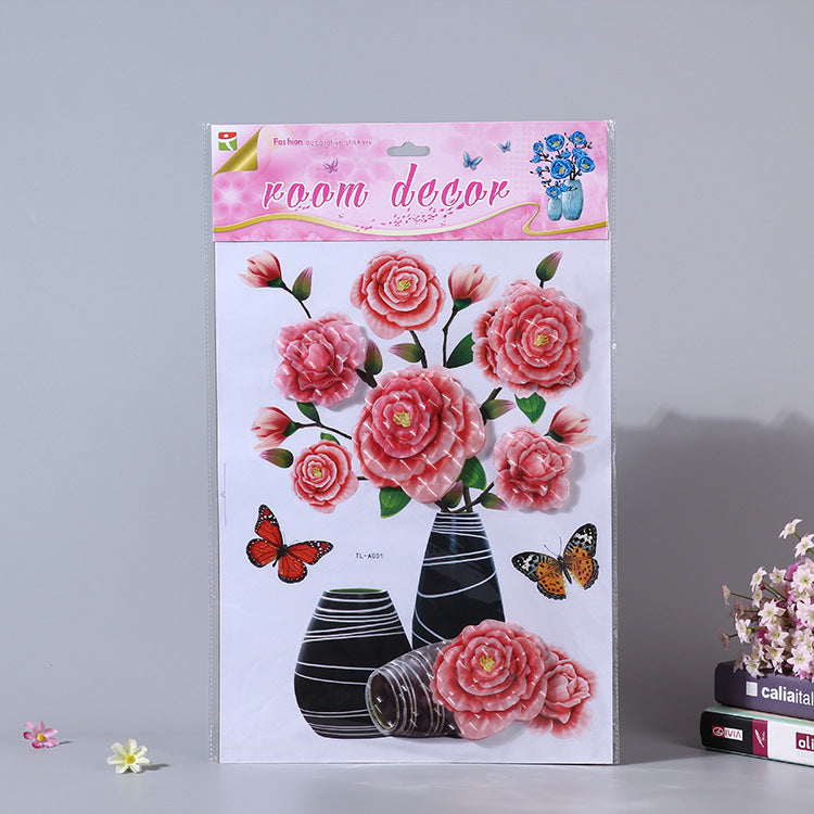 3D Flower Decorative Stickers