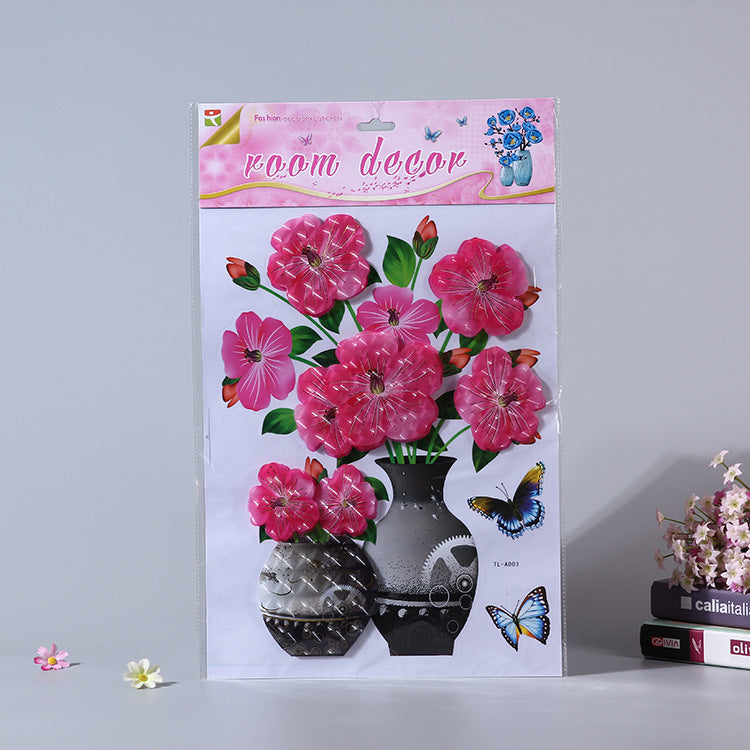3D Flower Decorative Stickers