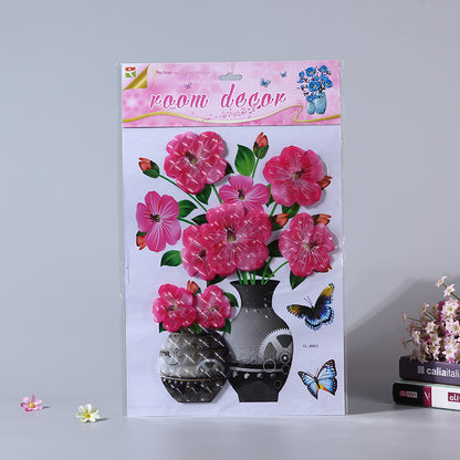 3D Flower Decorative Stickers