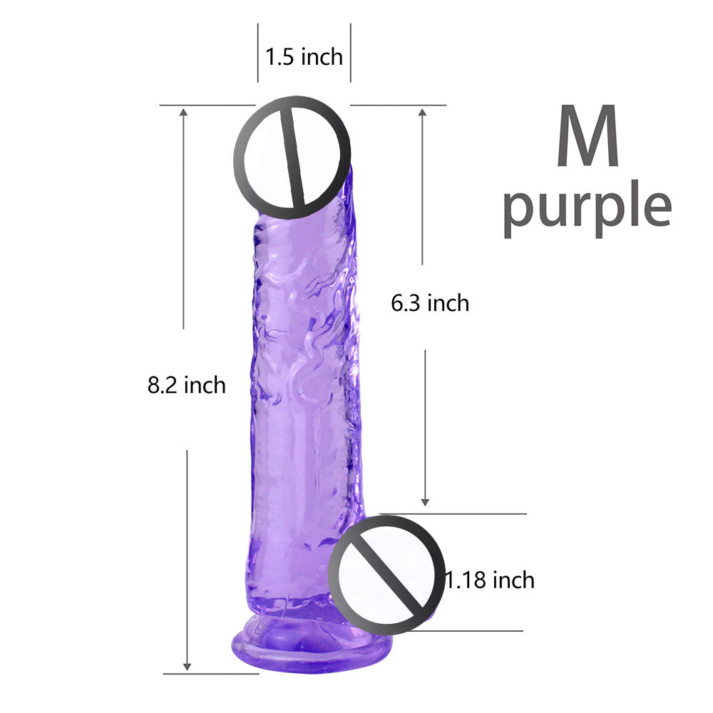 Realistic Transparent Crystal, Soft & Flexible