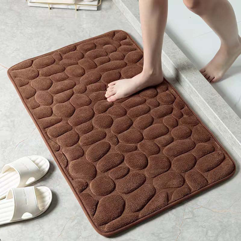 Coral fleece floor mat, comfortable and non-slip