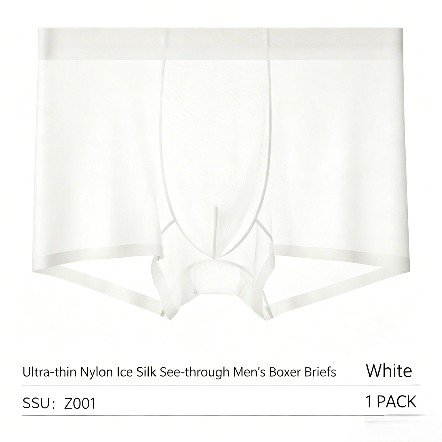Ice Silk Men's Boxer Shorts