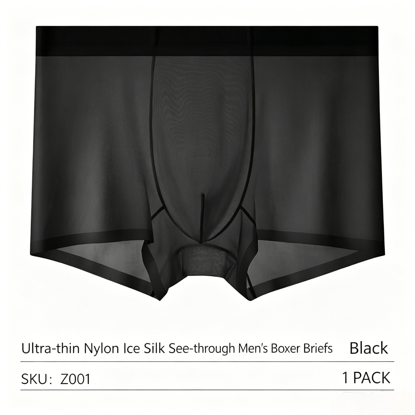 Ice Silk Men's Boxer Shorts