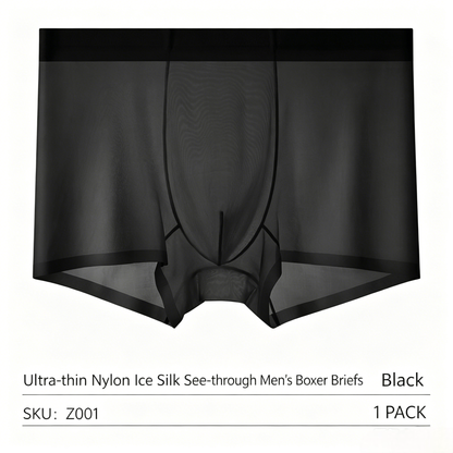 Ice Silk Men's Boxer Shorts