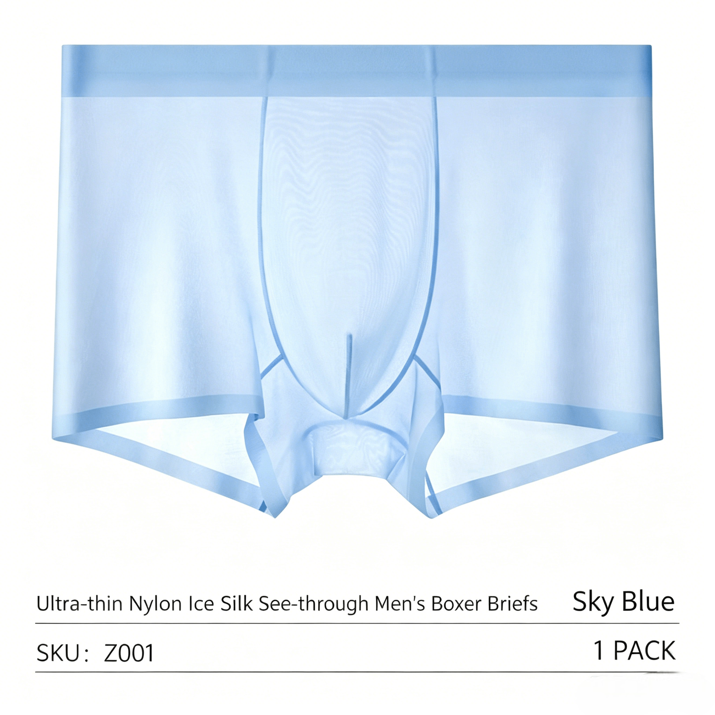 Ice Silk Men's Boxer Shorts
