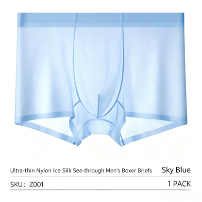 Ice Silk Men's Boxer Shorts
