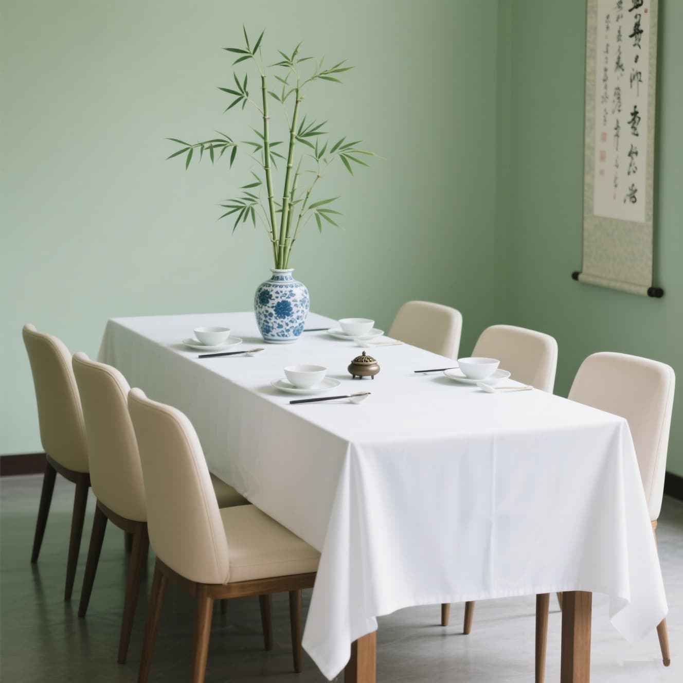 4 Pcs Disposable Tablecloth for Party, Wedding, Picnic & Event Decoration