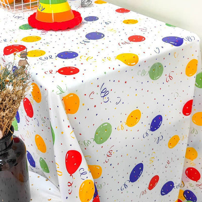 4 Pcs Disposable Tablecloth for Party, Wedding, Picnic & Event Decoration