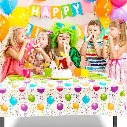 4 Pcs Disposable Tablecloth for Party, Wedding, Picnic & Event Decoration