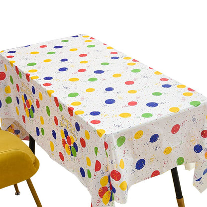 4 Pcs Disposable Tablecloth for Party, Wedding, Picnic & Event Decoration