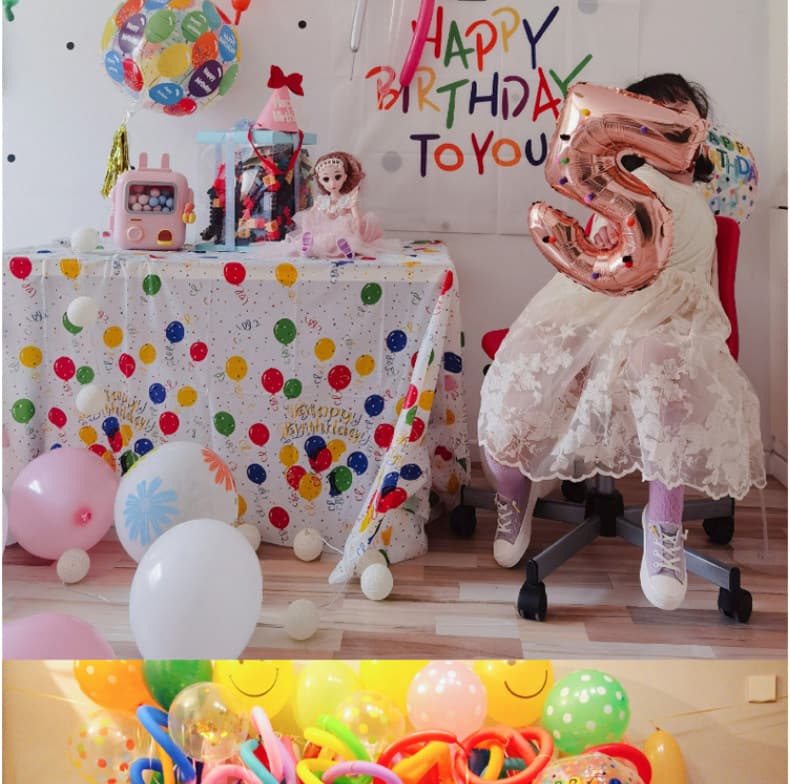 4 Pcs Disposable Tablecloth for Party, Wedding, Picnic & Event Decoration