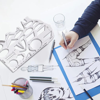 Multifunctional Geometric Ruler