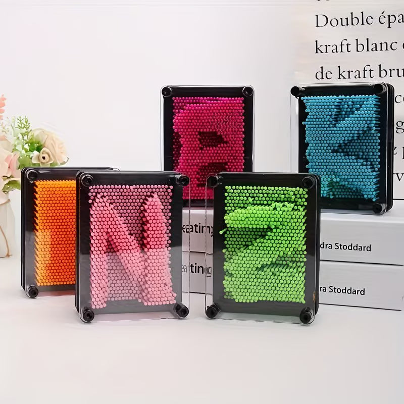 3D Pin Art Board Toy Handprint Variable Needle Painting Toys