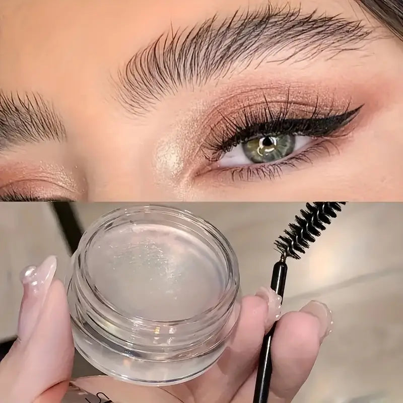 Long-Lasting Waterproof Quick-Dry Brow Gel & Styling Pomade (With Brush Applicator)