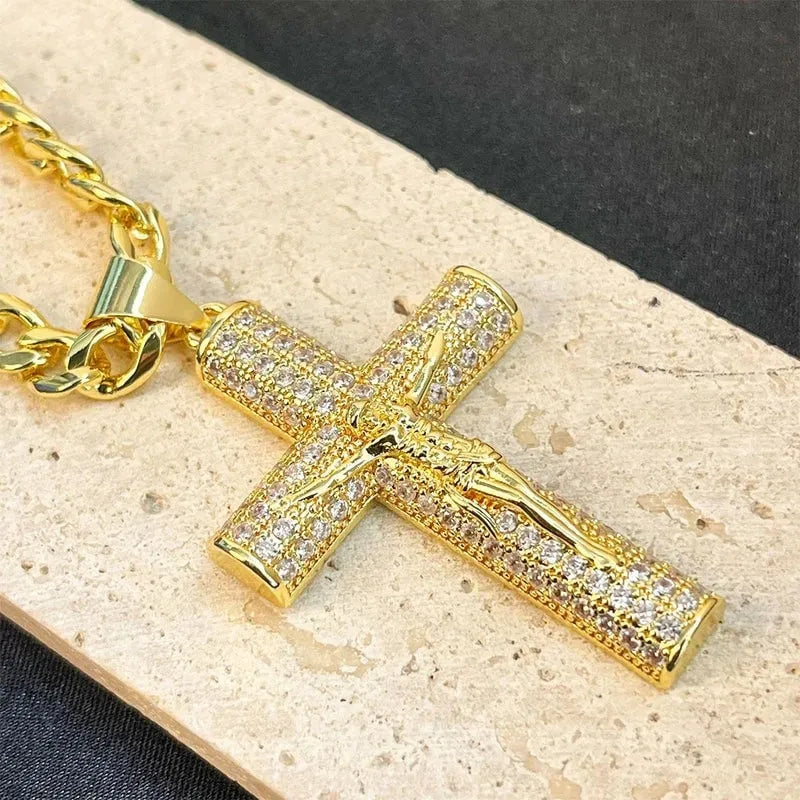 Crucifix Pendant Necklace