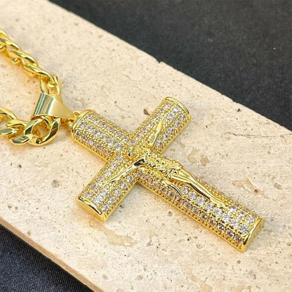 Crucifix Pendant Necklace