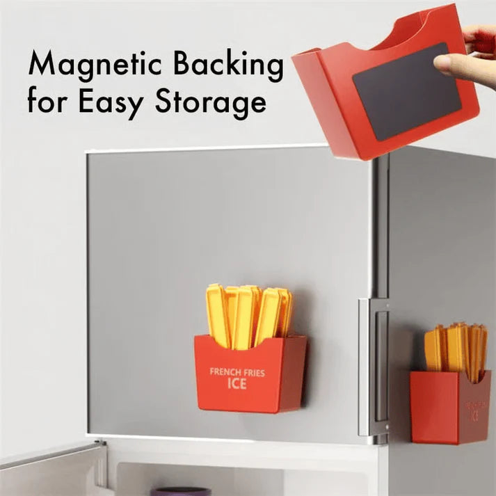 French Fry-Shaped Silicone Ice Stick Mold