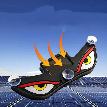 👿Solar Devil's Eye Car Light – Multi-Mode, Vibration & Light Sensor, Auto-On
