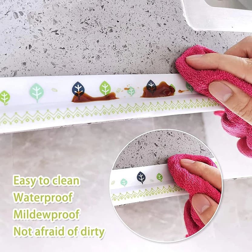 🚿Waterproof & Anti-Mold Self-Adhesive Tape – Universal for Bathroom & Kitchen, Seals Gaps