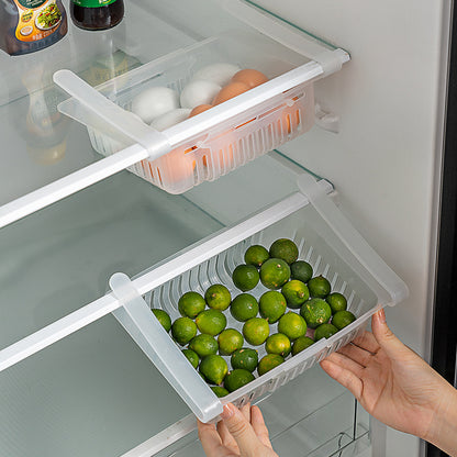 Expandable Fridge Box – Adjustable Width, Neat Storage