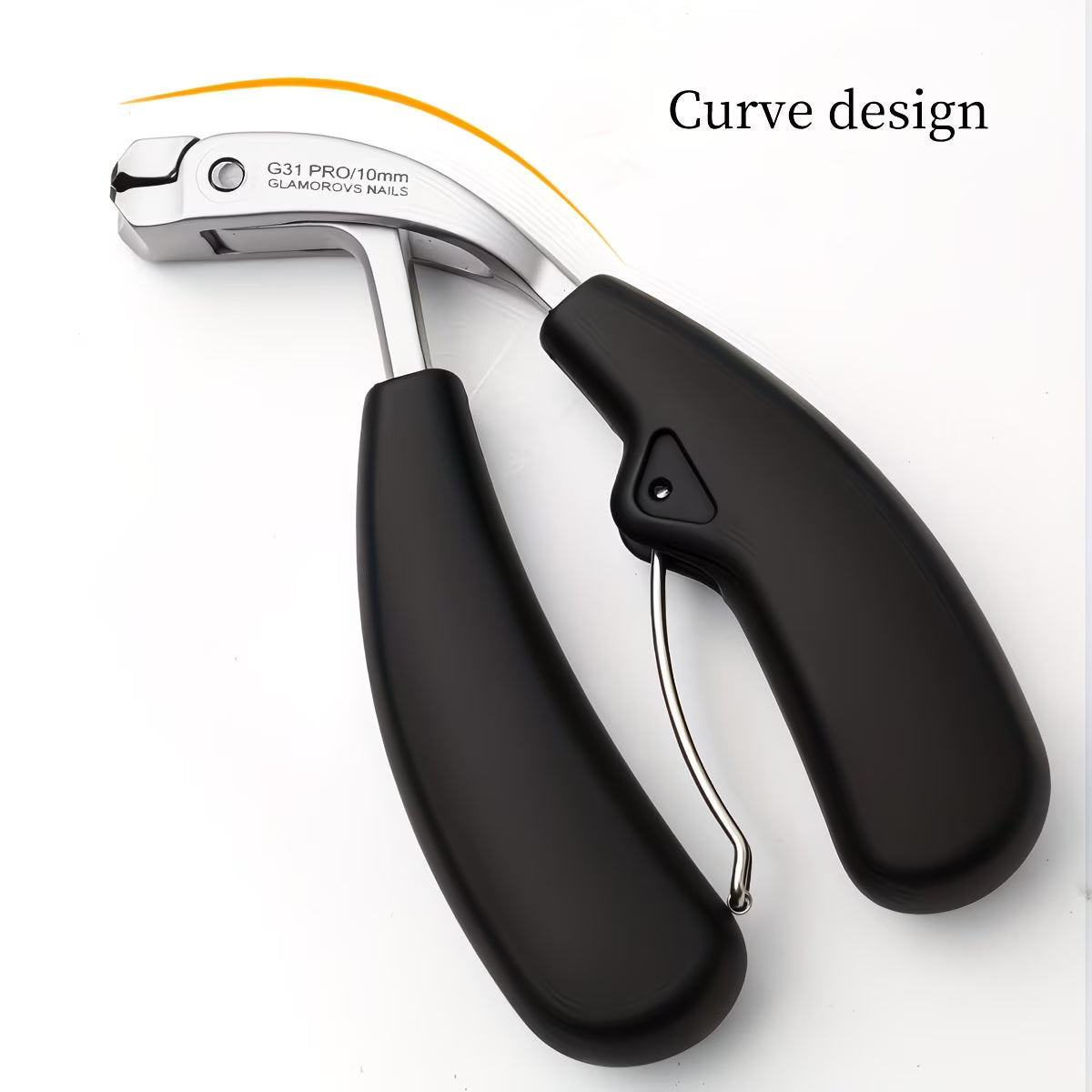 Stainless Steel Curved Anti-Splash Nail Clipper