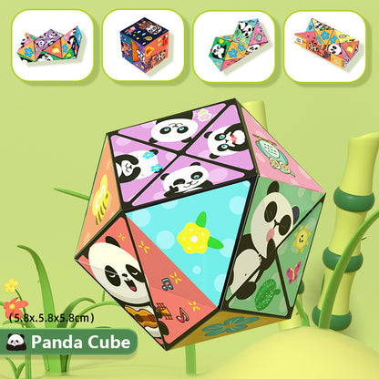 Folding Infinity Magic Cube – Educational Fidget Toy for Kids