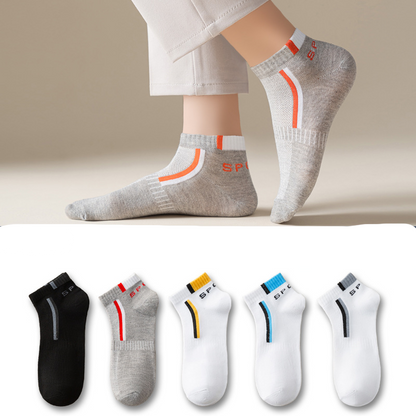 Men's Spring Autumn Sports Thin Socks