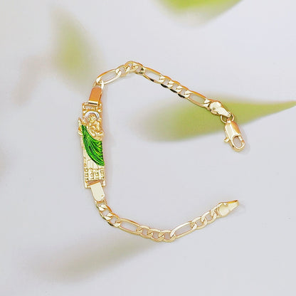 Figaro Link Bracelet for Men & Women