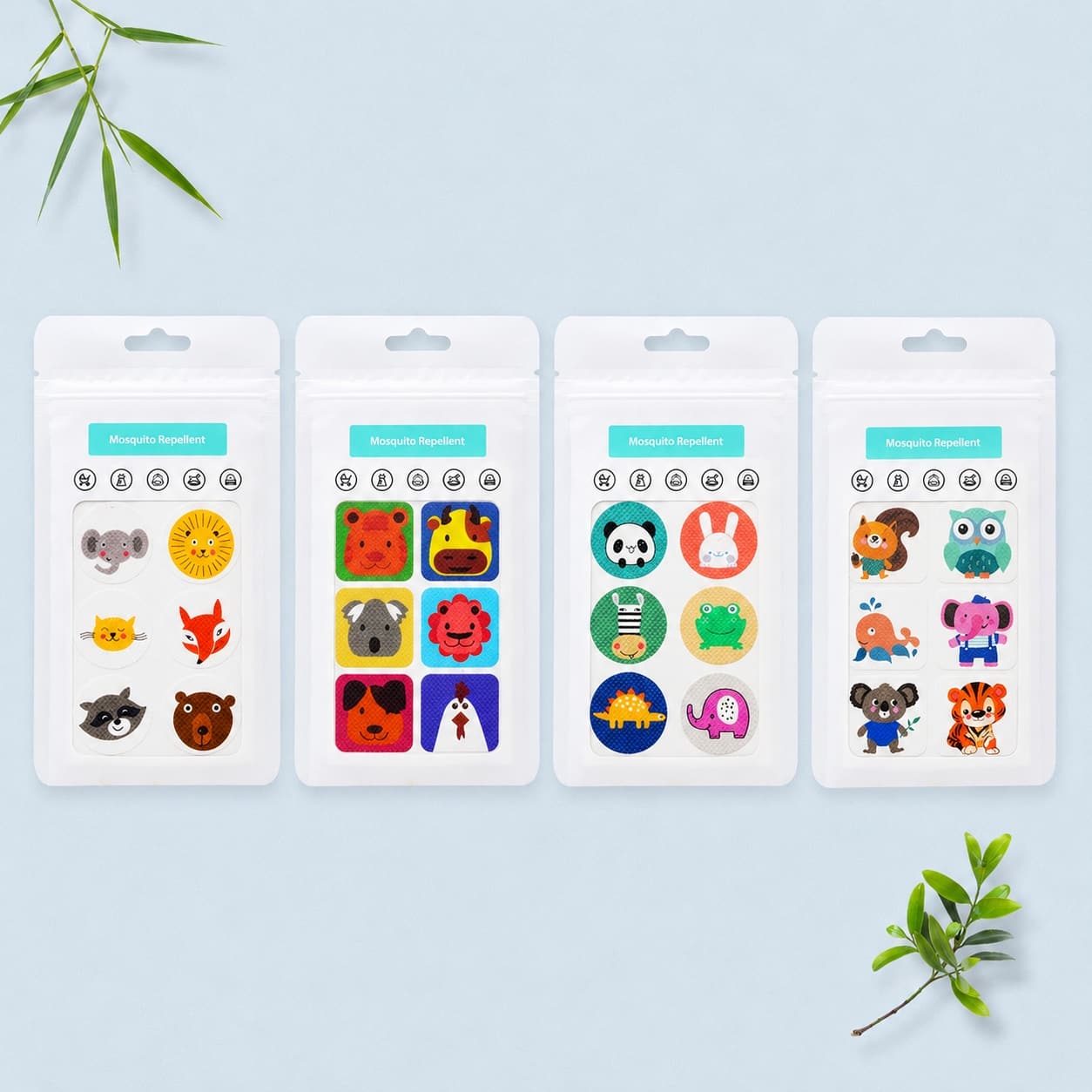 Family Pack Essential Oil Mosquito Patch｜Natural Anti-Mosquito Protection
