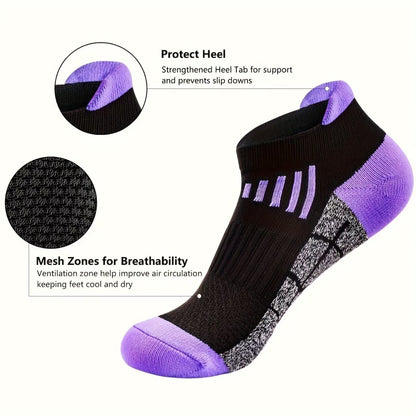 Breathable Moisture-Wicking Sports Socks