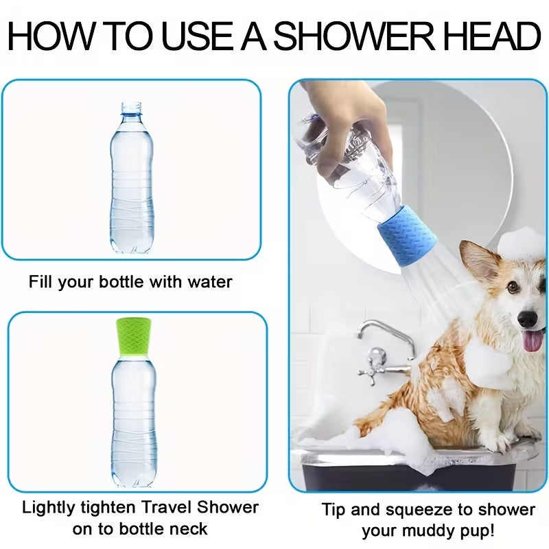 Portable Pet Cleaning Shower Nozzle