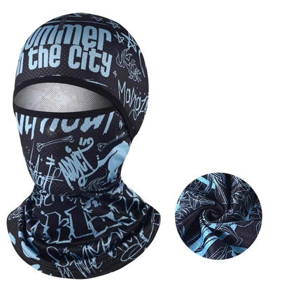 Summer Cycling Sun Mask – UV Protection, Dustproof & Breathable for Motorcycle & Outdoor Sports