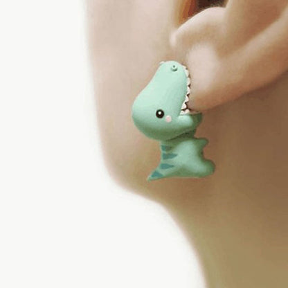 Cute Animal Bite Earrings