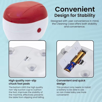 Automatic Denture Cleaning Case / Jewelry Cleaner
