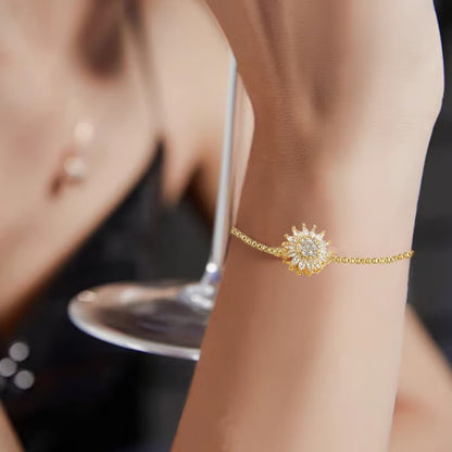 Sunflower Mood Bracelet