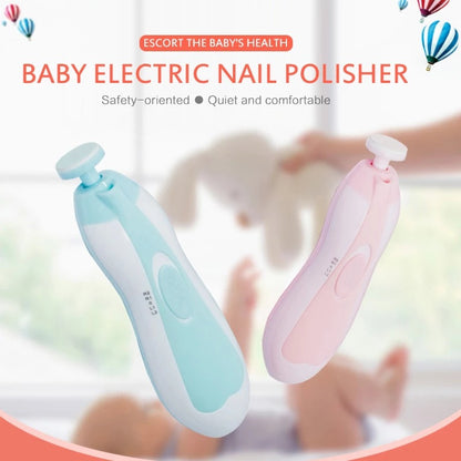 Premium LED Baby Nail Trimmer Set– Safe & Quiet Electric File with Light